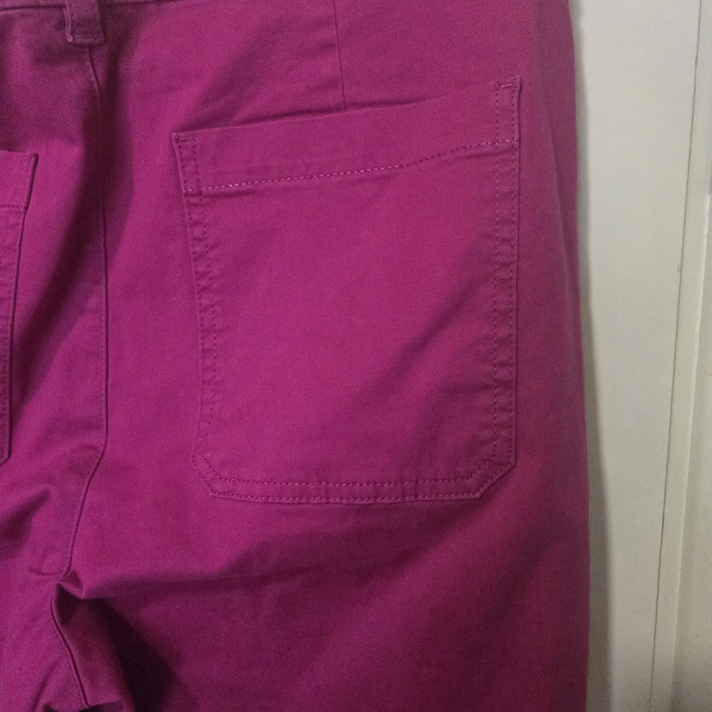 NWOT LOFT Pink Straight-Leg Pants - Picture 6 of 7